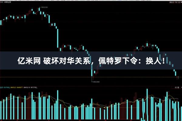 亿米网 破坏对华关系，佩特罗下令：换人！